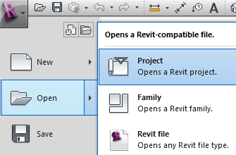 Revit-Project-Open